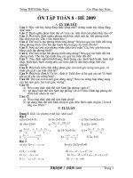 On tap he toan 8. He 2009