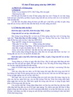 Thiết kế Progam khai giảng 2009-2010