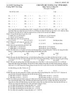 chuyên đề tương tác điện số 2