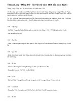 Thăng Long - Hà Nội (1138-1226)