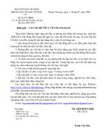 Công văn chỉ đạo Đại hội Liên Đội