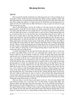 Bài giảng thứ tám