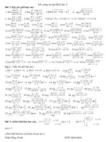 DE CUONG ON ON THI 11