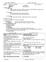 GIÁO AN VẬT LI 6 (ca nam)