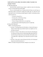 KHẢO SÁT SỰ HÀI LÒNG CỦA KHÁCH HÀNG TẠI BIDV CHI NHÁNH TPHCM