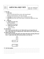KIEMTRA 1 TIET LAN 1
