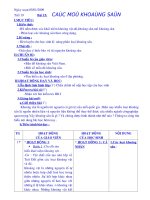 Giáo án Địa Lí 6 học ki II