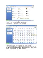 Thêm pon chữ cho máy tính