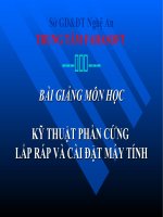 Hướng dẫn lắp ráp sửa chữa máy tính.