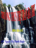 Bài 12 địa lí 6