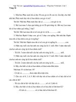 Đề thi Violympic-V16-Lớp 1