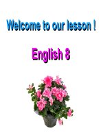 Reading -Unit 6 -English 8