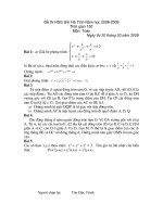 ĐỀ THI HSG LỚP 9 TỈNH HÀ TĨNH
