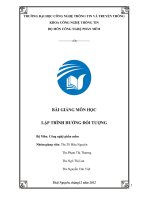 Bai giang   lap trinh HDT voi java   ICTU