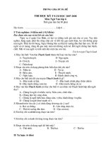 Thi kỳ I Ngữ văn 6 07-08