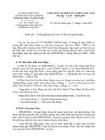 Về hướng dẫn tổ chức thực hiện HĐGDNGLL cấp THCS