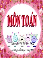 so sánh 2 số thập phân