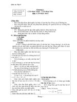 Đại số 9 (Tiết 1 đến 9)