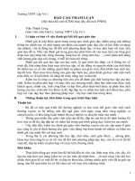 ThamTham luận đổi mới kiểm tra đánh giá