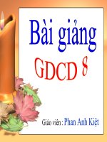 Bài 4 - Lớp 8 - Giữ chữ tín.