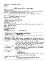 Giáo án dạy bù văn 10