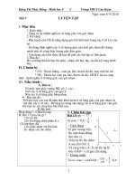 Hinh hoc 9 - Tu tiet 7 - 11