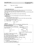 Hình học 8 - Tiết 2