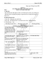 Giáo an đại số 9 chương 1