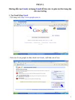 Bài giảng hướng dẫn GV tạo Email