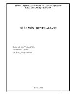 Đồ án Quản lý Thư viện