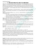 BT VL 11 ( Điện tích - Điện trường)