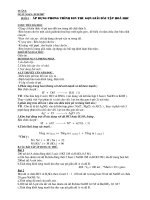 GIÁO ÁN BỒI DƯỠNG HÓA 11(TRỌN BỘ) NĂM 2009