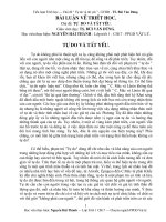 Tự do và tất yếu