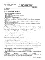 Đề thi thử ĐH chon loc