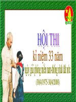 Hội thi Kỷ niệm 30 tháng 04
