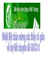 chuyên đề bảo vệ MT