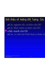 Phân Tích & Thiết Kế  Hướng Đối Tượng Sử Dụng UML - Sức mạnh của OO