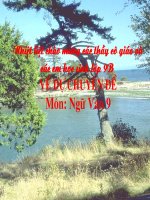 Ngu van 9 - Co huong Tiet 1