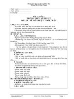 Giáo án Mỹ thuật 7 trọn bộ