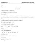 ĐỀ THI THỬ ĐẠI HỌC CAO ĐẲNG MÔN TOÁN ĐỀ SỐ 26