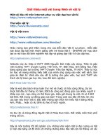 Các trang web về vật lí