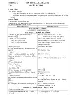 tiết 11- Một số hệ thức về cạnh và góc trong tam giác vuông