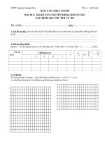 Mẫu báo cáo thực hành Lý