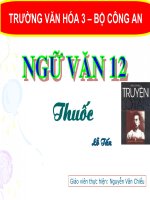 Tiết 76 - 77: Thuốc