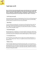 Nghệ thuật xin lỗi