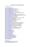 Tổng hợp các Website hữu ích