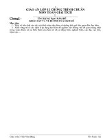 giáo án cơ bản 12