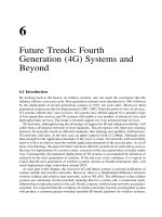 Future Trends- Fourth Generation (4G) Systems and Beyond