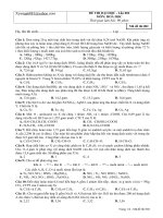 đề thi đh lần 2