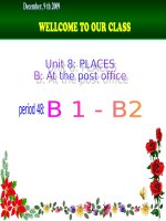 Unit 8 Leson 48: B1 - B2